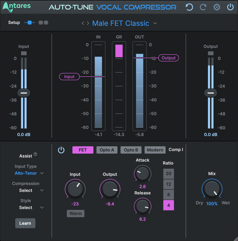 Auto-Tune Vocal Compressor