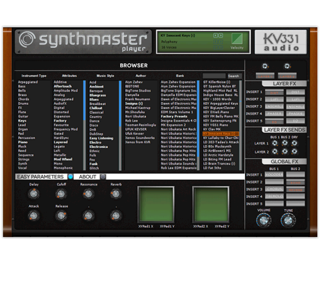 KV331 SynthMaster Player