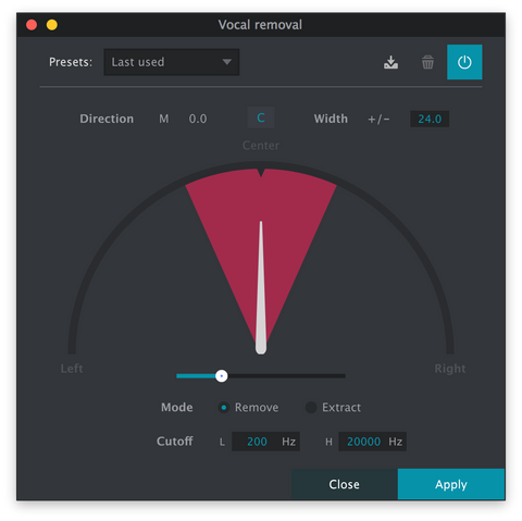 Vocal Remover